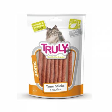 Recompense pentru pisici, Truly, sticksuri cu ton, 50 g