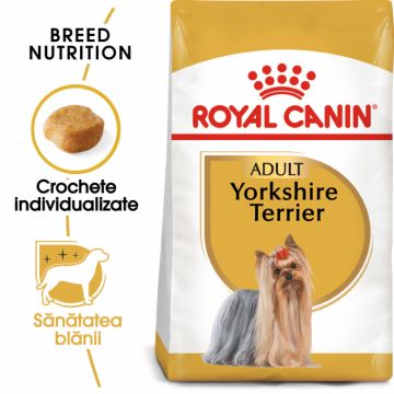 Royal Canin Yorkshire Adult hrana uscata caine, 7.5 kg de firma originala