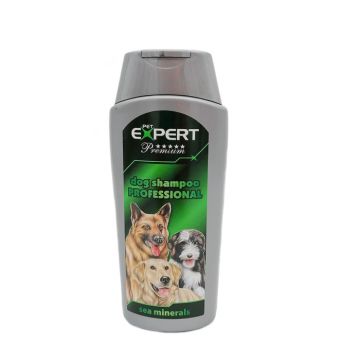 Sampon pentru caini, Pet Expert, cu minerale marine, 300 ml, 481.52