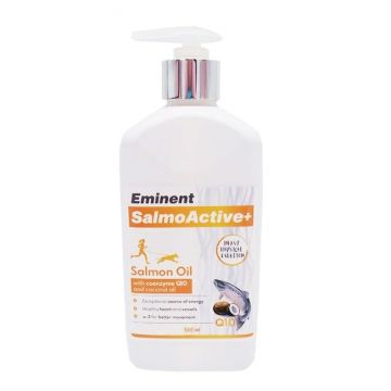 Ulei de somon, Eminent, cu coenzima Q10, 500 ml