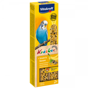 Baton pentru perusi Vitakraft Kracker Banana 60g