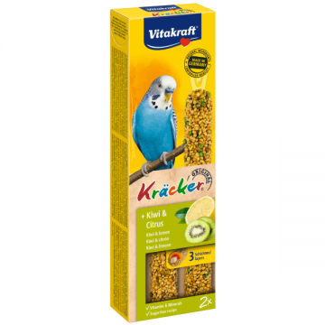 Baton pentru perusi Vitakraft Kracker Kiwi & Lemon 60g