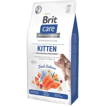 BRIT CARE Hrană uscată pentru KITTEN, Gentle Digestion & Strong Immunity