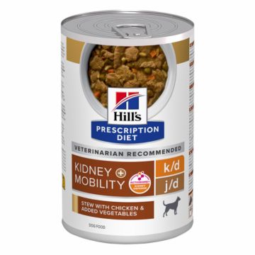 Hill s PD Canine k d + Mobility Chicken Vegetable Stew 354 g