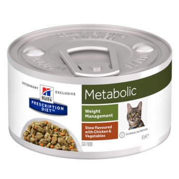 Hill s PD Feline Metabolic Chicken and Vegetable Stew 82 g