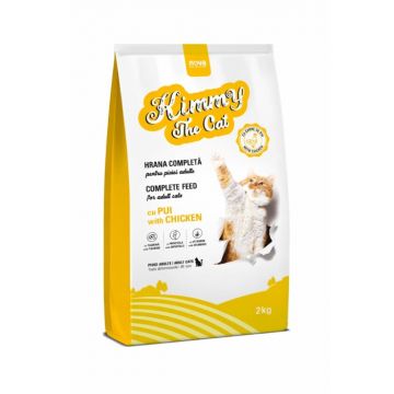 Hrana uscata pentru pisici, Kimmy, cu pui, 2 kg