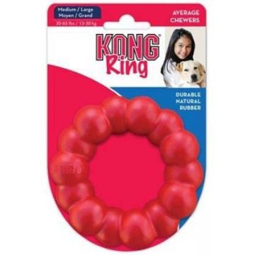 KONG Jucărie pentru câini Ring Medium/Large 11,43x3,81x17,78cm