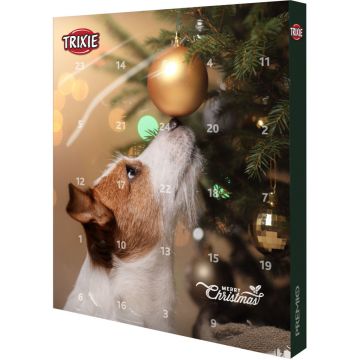 TRIXIE Christmas Premio Advent Calendar, XS-XL, cutie recompense câini, 390g