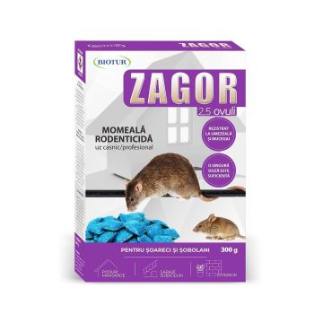 Zagor Ovuli 25 Ppm, 3.6 kg (bax x 12 cutii x 300 g)