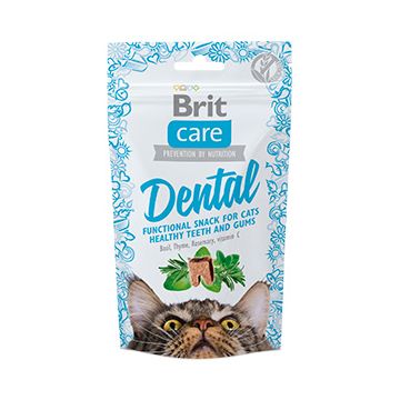 Brit Care Cat Snack Dental 50 g
