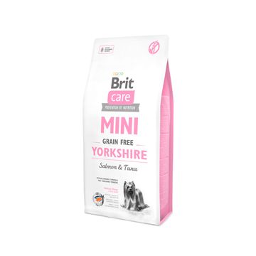 Brit Care Mini Grain Free Yorkshire, somon si ton, 7 kg