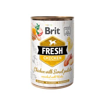Brit Fresh Chicken with Sweet Potato 400 g