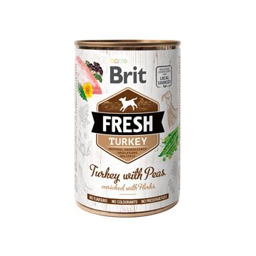 Brit Fresh Turkey with Peas 400 g