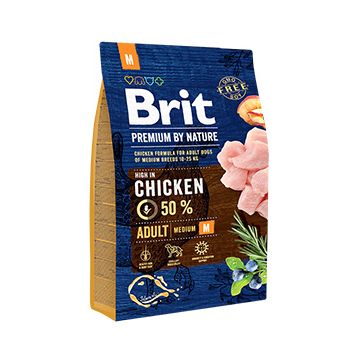 Brit Premium by Nature Adult M 3 kg