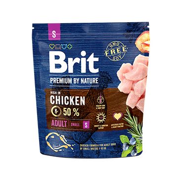 Brit Premium by Nature Adult S 1 kg