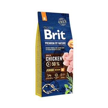 Brit Premium by Nature Junior M 15 kg
