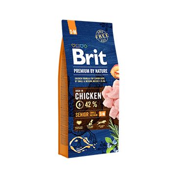 Brit Premium by Nature Senior S plus M 15 kg
