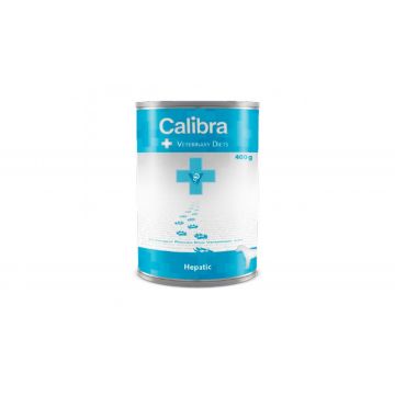 Conserva caini Calibra Veterinary Diets Hepatic, 4 x 400 g