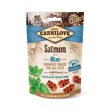 Carnilove Cat Crunchy Snack Salmon with Mint 50 g