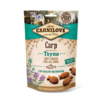 Carnilove Dog Semi Moist Snack Carp with Thyme 200 g