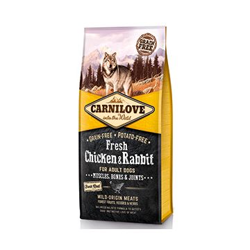 Carnilove Fresh Chicken and Rabbit, Bones and Joints for Adult Dogs 12 kg