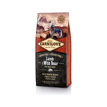 Carnilove Lamb and Wild Boar Adult Dog 12 kg