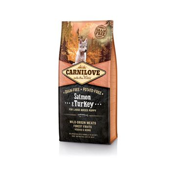 Carnilove Salmon and Turkey Large Breed Puppy 12 kg