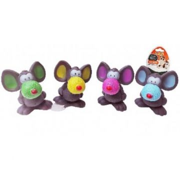 Jucarie Soarece Clovn Pentru Caini 9 Cm