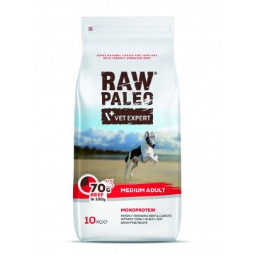 Raw Paleo Adult, Rase Medii, cu Vita 10 Kg