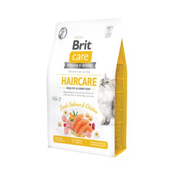 Brit Care Cat GF Haircare Healthy and Shiny Coat 2 kg