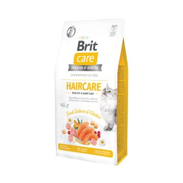 Brit Care Cat GF Haircare Healthy and Shiny Coat 7 kg