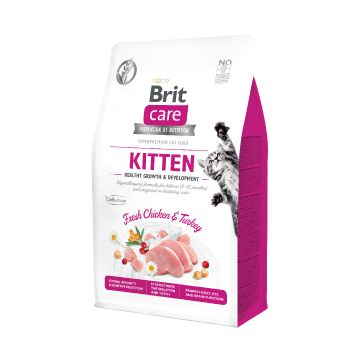 Brit Care Cat GF Kitten Healthy Growth and Development 400 g