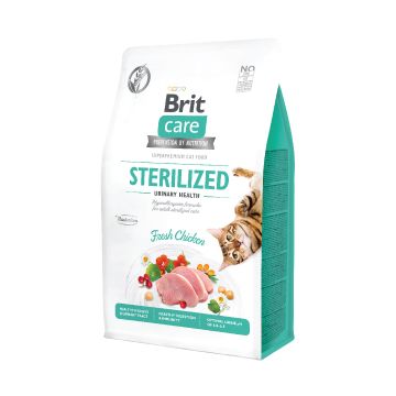 Brit Care Cat GF Sterilized Urinary Health 400 g
