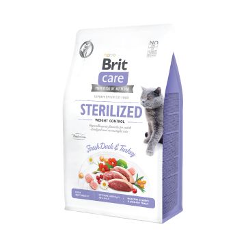 Brit Care Cat GF Sterilized Weight Control 400 g