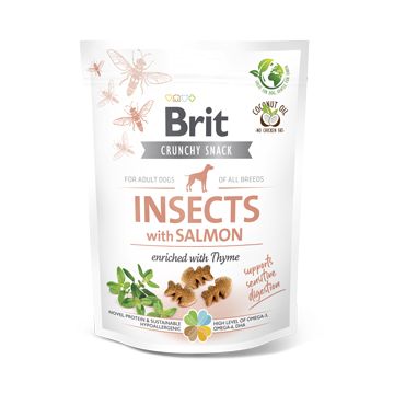 Brit Care Dog Crunchy Cracker Insects Salmon with Thyme 200 g