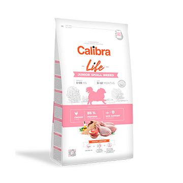 Calibra Dog Life Junior Small Breed Chicken 1.5 kg