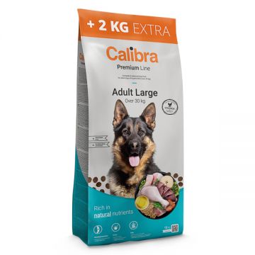 Calibra Dog Premium Line Adult Large 12+2 kg New