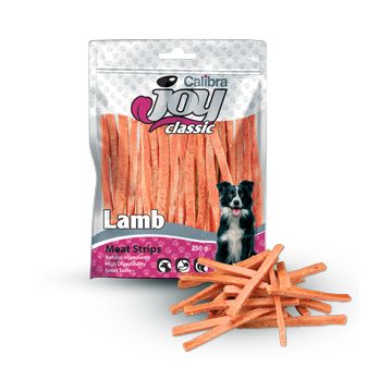 Calibra Joy Dog Classic Lamb Strips 250 g new