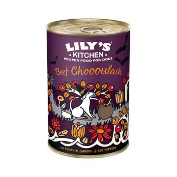 Lilys Kitchen Halloween Beef Ghoooulash Tin 400 g