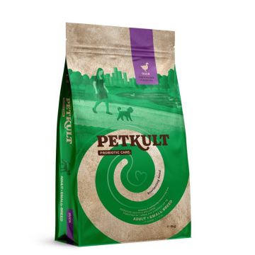 Petkult Probiotic Mini Adult Cu Rata si Orez, 8 kg