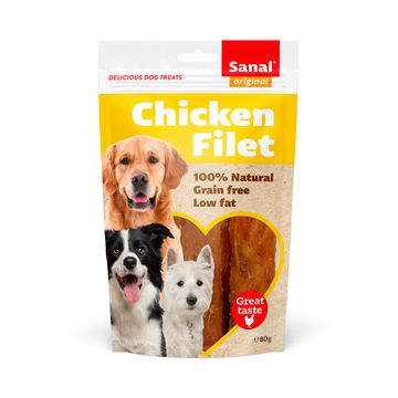 Sanal Dog Chicken Fillet Doypack 80 g