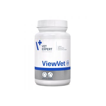 Supliment pentru caini si pisici cu afectiuni oculare Vet Expert ViewVet Twist-Off, 45 capsule