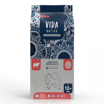 Vida Nativa Highlands Lamb with Brown Rice Puppy Medium & Large Breed 12 kg