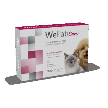 Supliment hepatoprotector pentru caini de talie mica si pisici WePatiCare, 30 comprimate