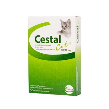 Cestal Cat Chew, 8 tablete