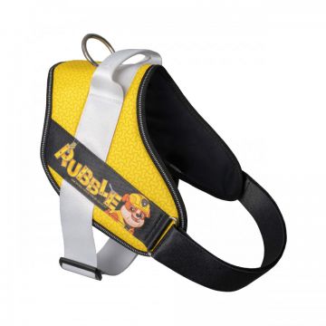 Ham JK9 IDC Power PAW Patrol XL, negru, cu elemente reflectorizante, circumferința piept 71-96 cm