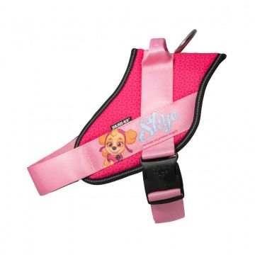 Ham JK9 IDC Power PAW Patrol, roz, reglabil, cu elemente reflectorizante, circumferința piept 71-96 cm