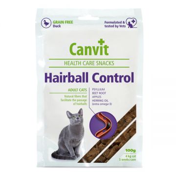 Canvit Health Care Snack Hairball 100g