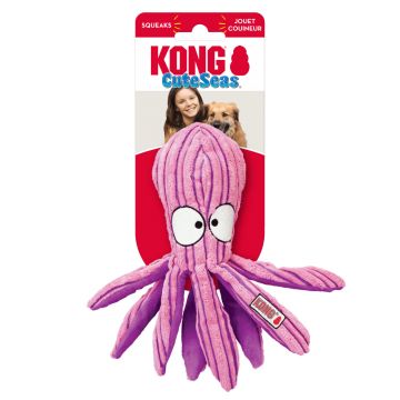 Jucarie Kong CuteSeas - Caracatita - S