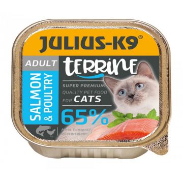 Julius K9 Cat - Terina cu somon - 100g